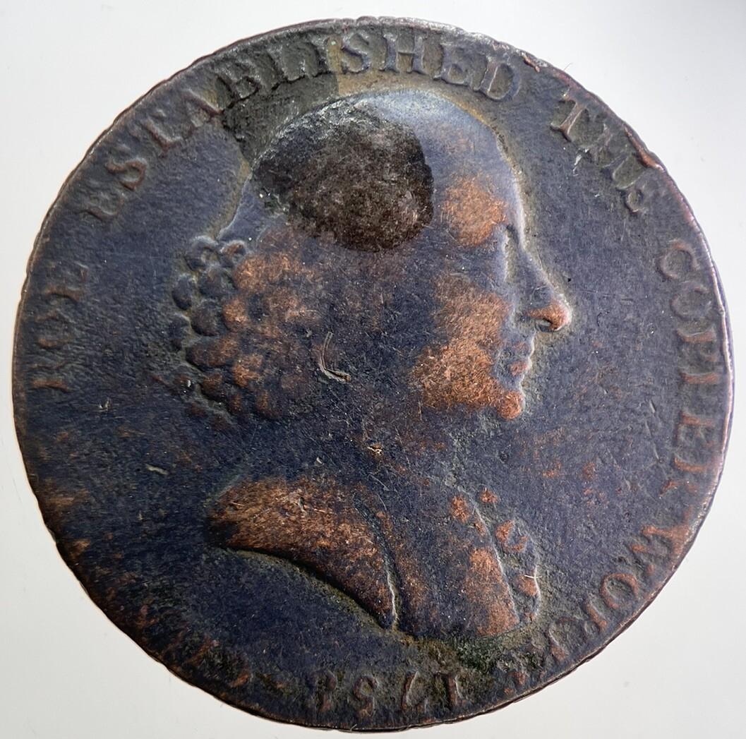 1791 Macclesfield Half-Penny Token | Fine Collectable Grade