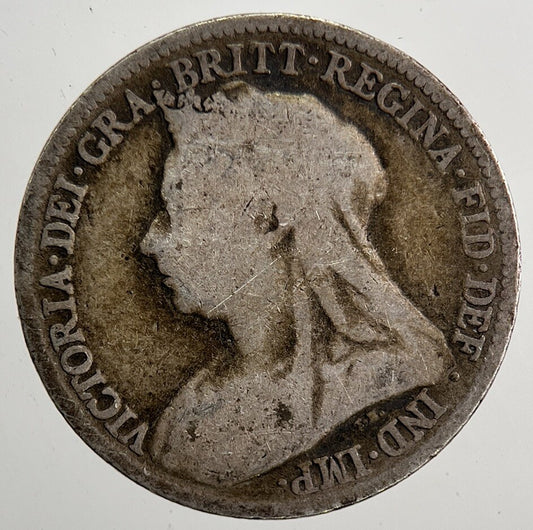 1900 Victoria Sixpence Silver Coin | Collectable Grade