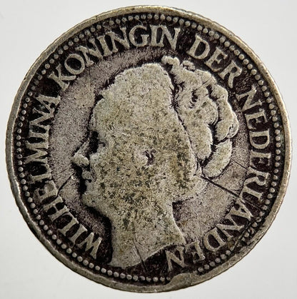 1947 Netherlands 1/4 Quarter Gulden Silver Coin | Collectable Grade