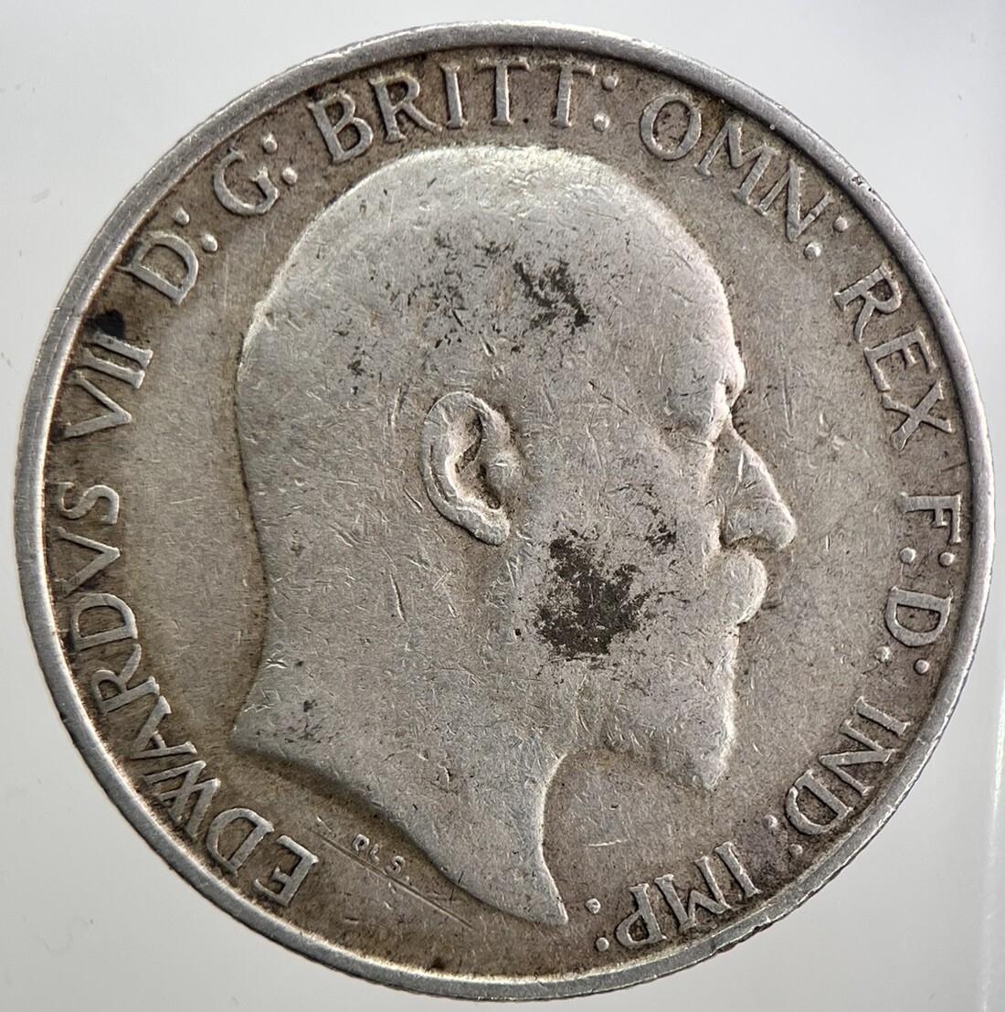 1907 Edward VII Florin Silver Coin | Fine Collectable Grade