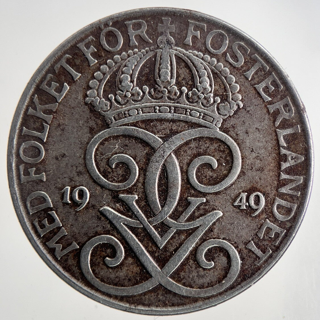 1949 Sweden 5 Ore Coin | Fine Collectable Grade | a6966