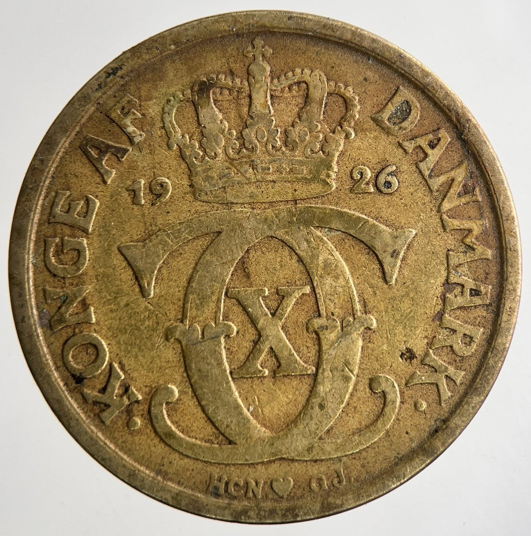 1926 Denmark 1 Krone Coin | Fine Collectable Grade | a6971