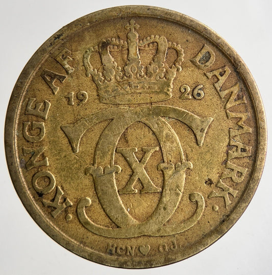 1926 Denmark 1 Krone Coin | Fine Collectable Grade | a6971