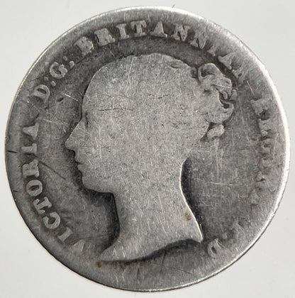 1843 Victoria Groat Four-Pence Silver Coin | Collectable Grade