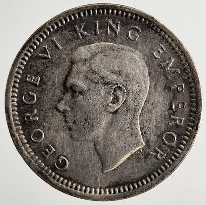 1937 New Zealand Threepence Silver Coin | Fine Collectable Grade | a6935