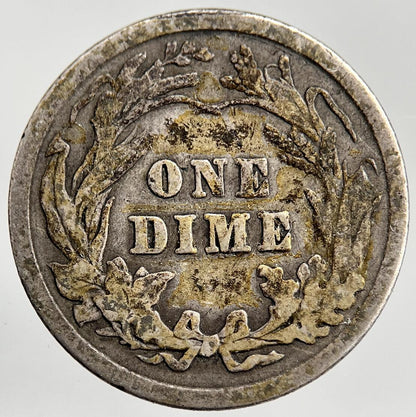1914 US USA Barber One Dime Silver Coin | Collectable Grade