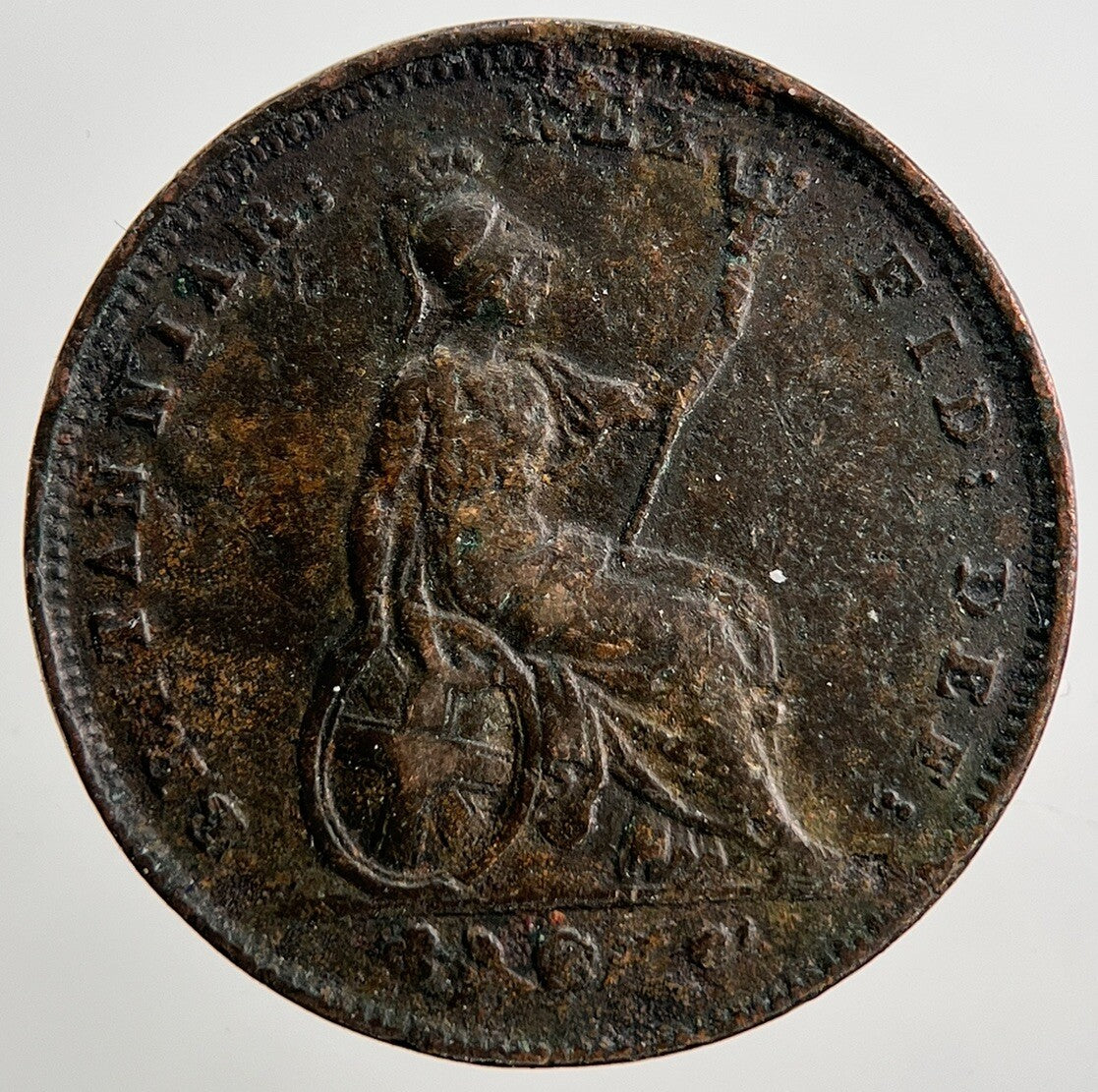 1828 George IV Farthing Coin | Fine Collectable Grade