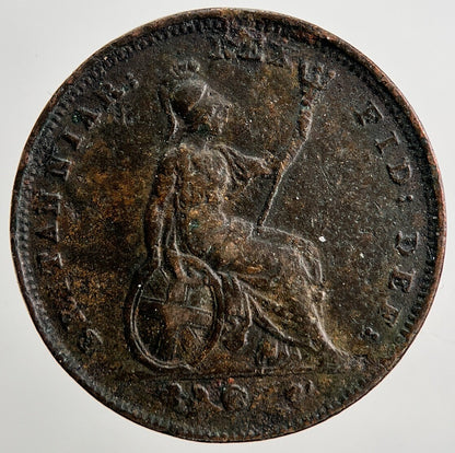 1828 George IV Farthing Coin | Fine Collectable Grade