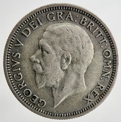 1936 George V Shilling British Silver Coin | Fine Collectable Grade | a6969