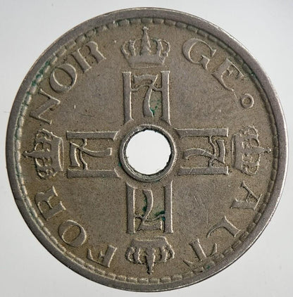 1926 Norway 50 Ore Coin | Fine Collectable Grade | a6965