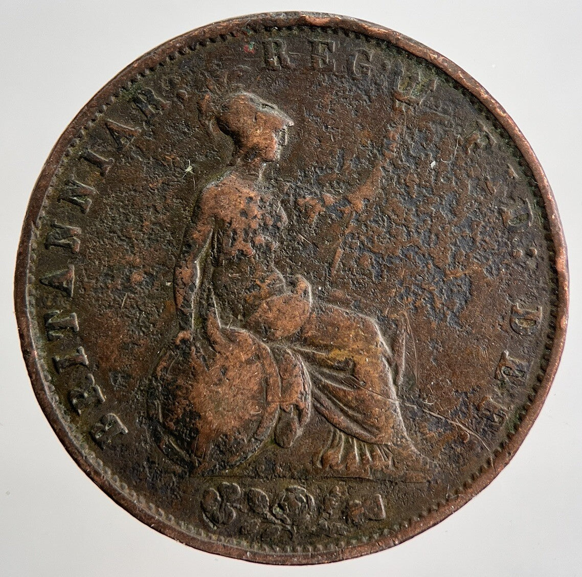 1855 Victoria Half-Penny Coin | Collectable Grade