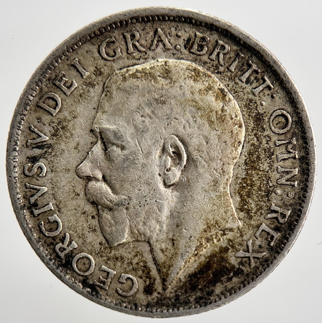 1916 George V Shilling Silver Coin | Fine Collectable Grade