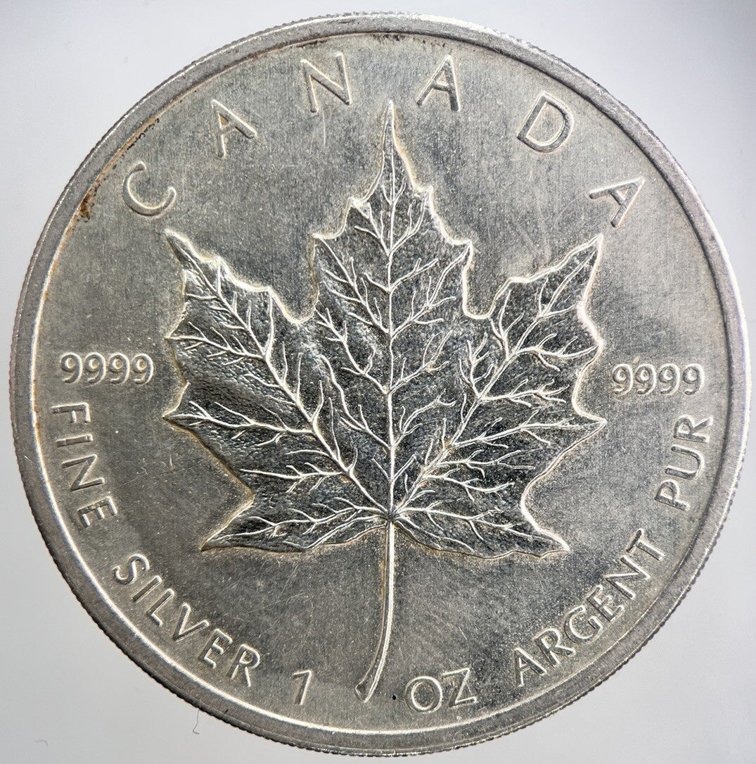 2011 Canada Maple Leaf 1oz Silver Coin | Very High Grade