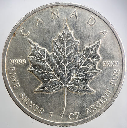 2011 Canada Maple Leaf 1oz Silver Coin | Very High Grade