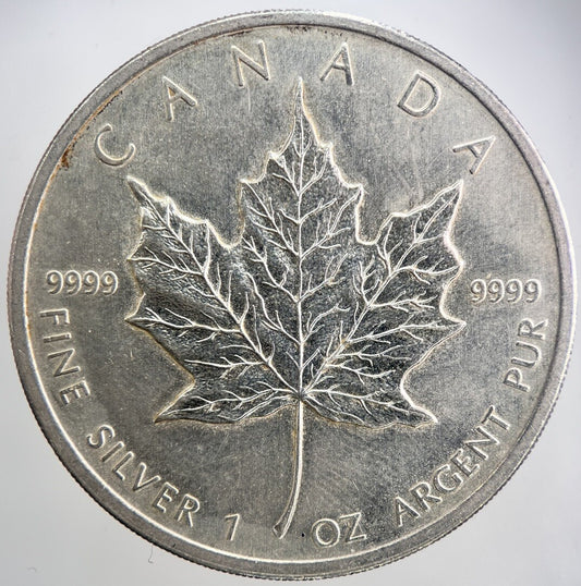 2011 Canada Maple Leaf 1oz Silver Coin | Very High Grade