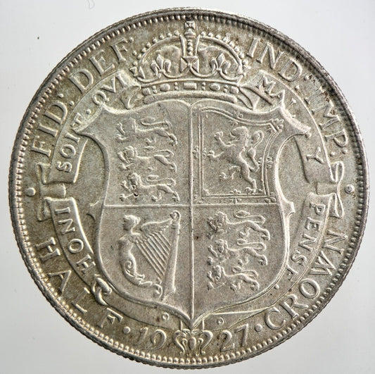 1927 George V Half-Crown Silver Coin | Very High Grade