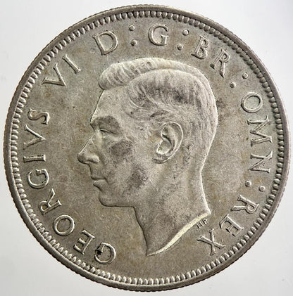 1945 George VI Half-Crown Silver Coin | Very High Grade