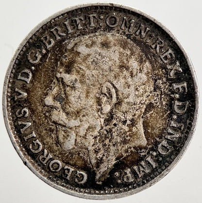 1919 George V Threepence Silver Coin | Fine Collectable Grade