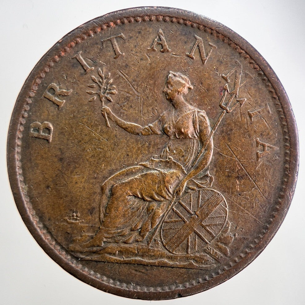 1806 George III 3rd One Penny Coin | Very High Grade