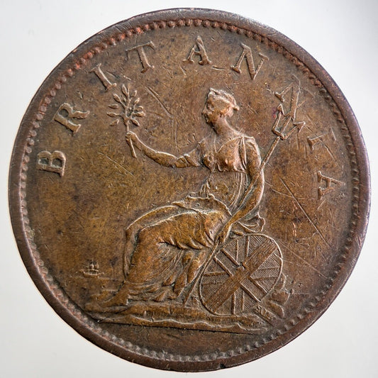 1806 George III 3rd One Penny Coin | Very High Grade