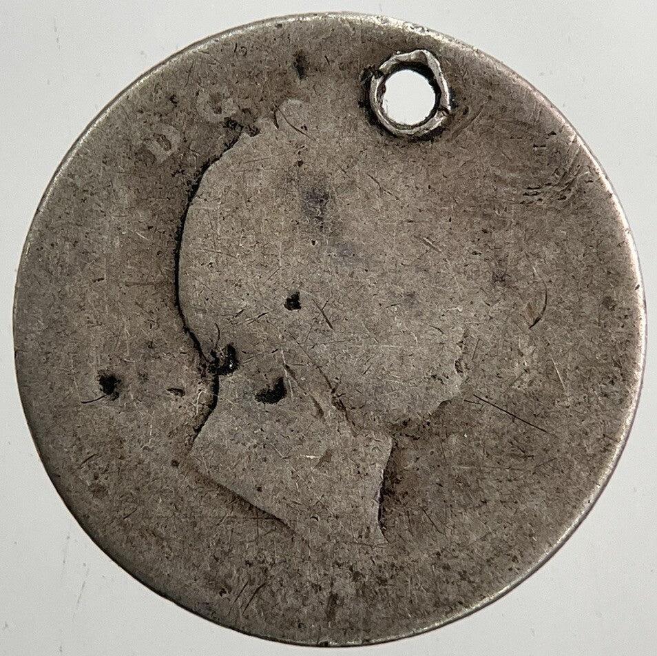 1837 William IV Four-Pence Groat Silver Coin | Fair Grade