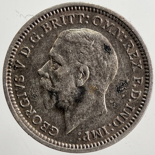 1934 George V Threepence Silver Coin | Fine Collectable Grade
