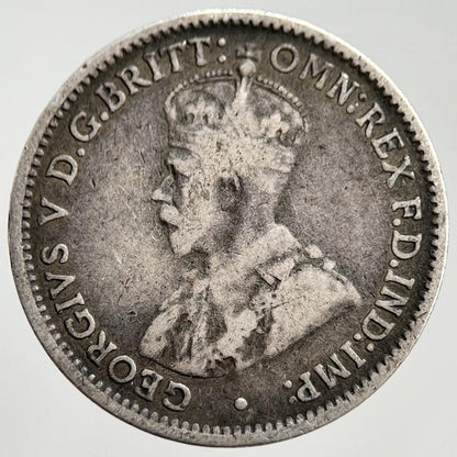 1919-M Australia Threepence Silver Coin | Collectable Grade