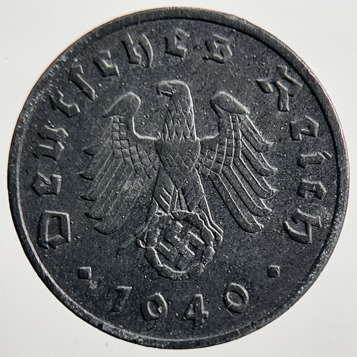 1940-A Germany Nazi 1 Pfennig Coin | Very High Grade