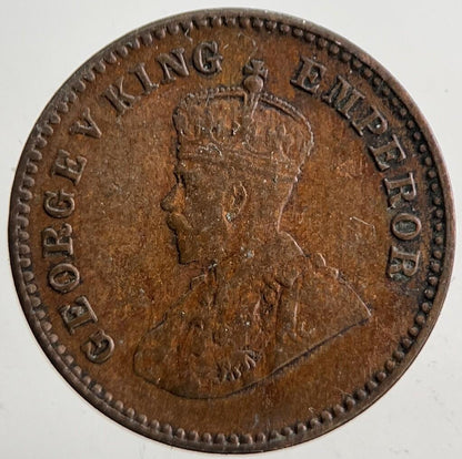 1929 India  1/12 Anna Coin | Very High Grade