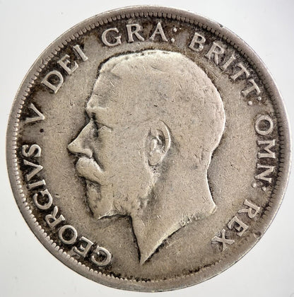 1918 George V Half-Crown Silver Coin | Collectable Grade