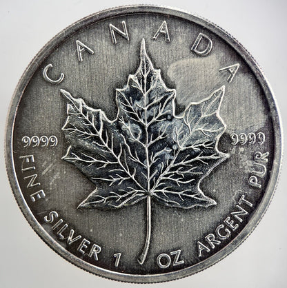 2011 Canadian Maple Leaf 1oz Silver Coin | Very High Grade