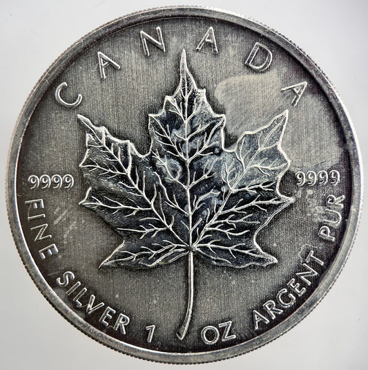 2011 Canadian Maple Leaf 1oz Silver Coin | Very High Grade
