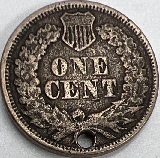 1862 US USA One 1 Cent Coin | Fine Collectable Grade