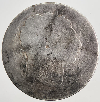 British George III Sixpence Silver Coin | Worn Grade | a9021