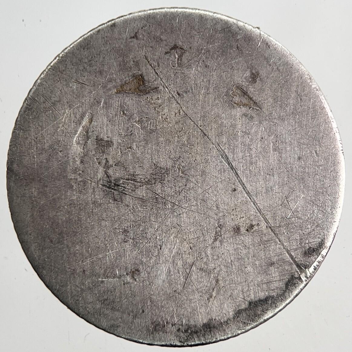 British George III Sixpence Silver Coin | Worn Grade | a9021