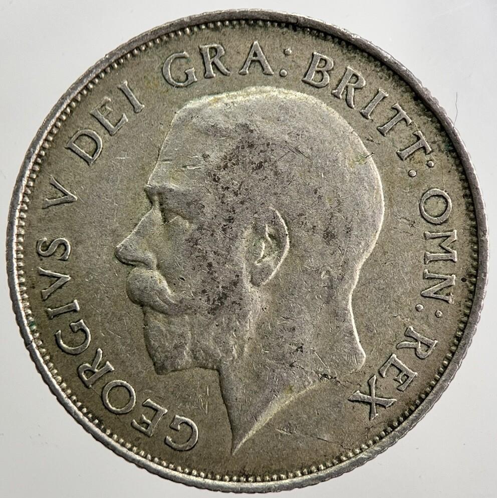1922 George V Shilling British Silver Coin | Fine Collectable Grade