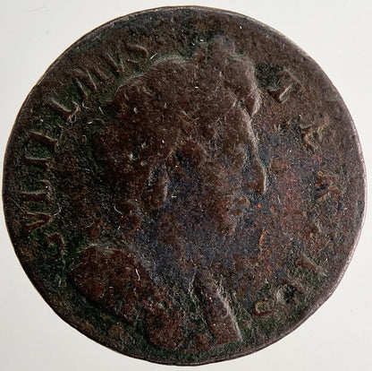 1695 William III 3rd Farthing Coin | Fine Collectable Grade | a9648