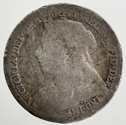 1896 Victoria Threepence Silver Coin | Collectable Grade