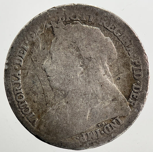 1896 Victoria Threepence Silver Coin | Collectable Grade