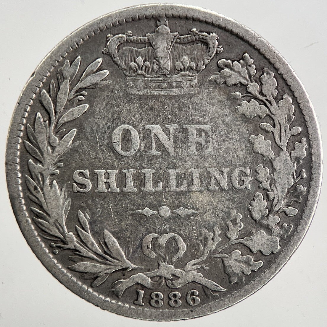 1886 Victoria Shilling Silver Coin | Collectable Grade