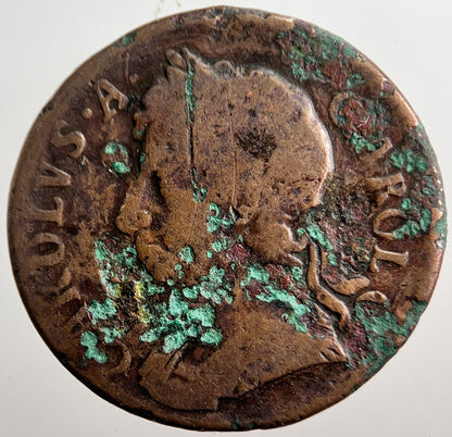 British Charles II 2nd Farthing Coin | Collectable Grade