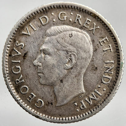 1941 Canadia 10 Cents Silver Coin | Collectable Grade