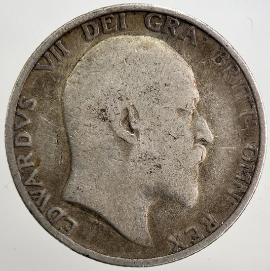 1906 Edward VII Shilling British Silver Coin | Collectable Grade