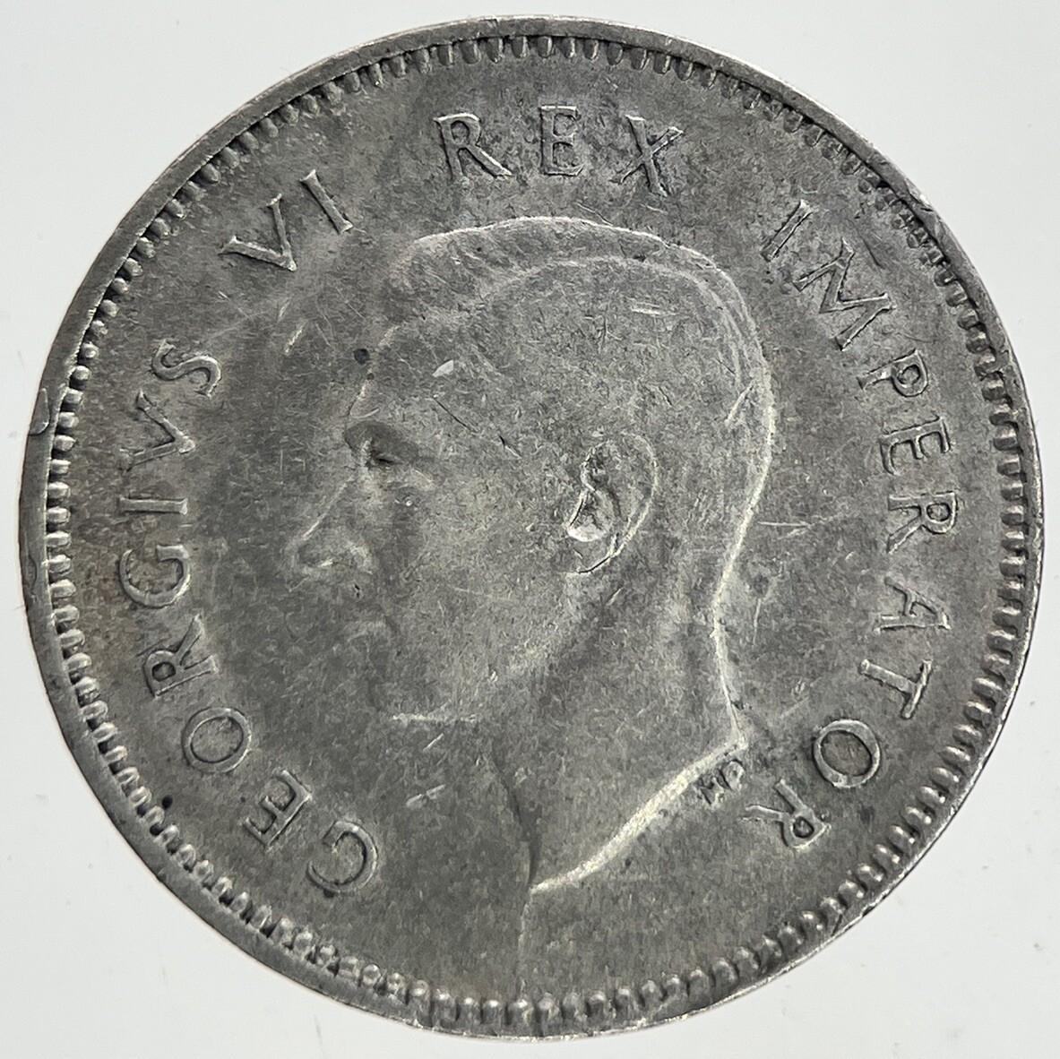 1943 South Africa Threepence Silver Coin | Fine Collectable Grade | a6988