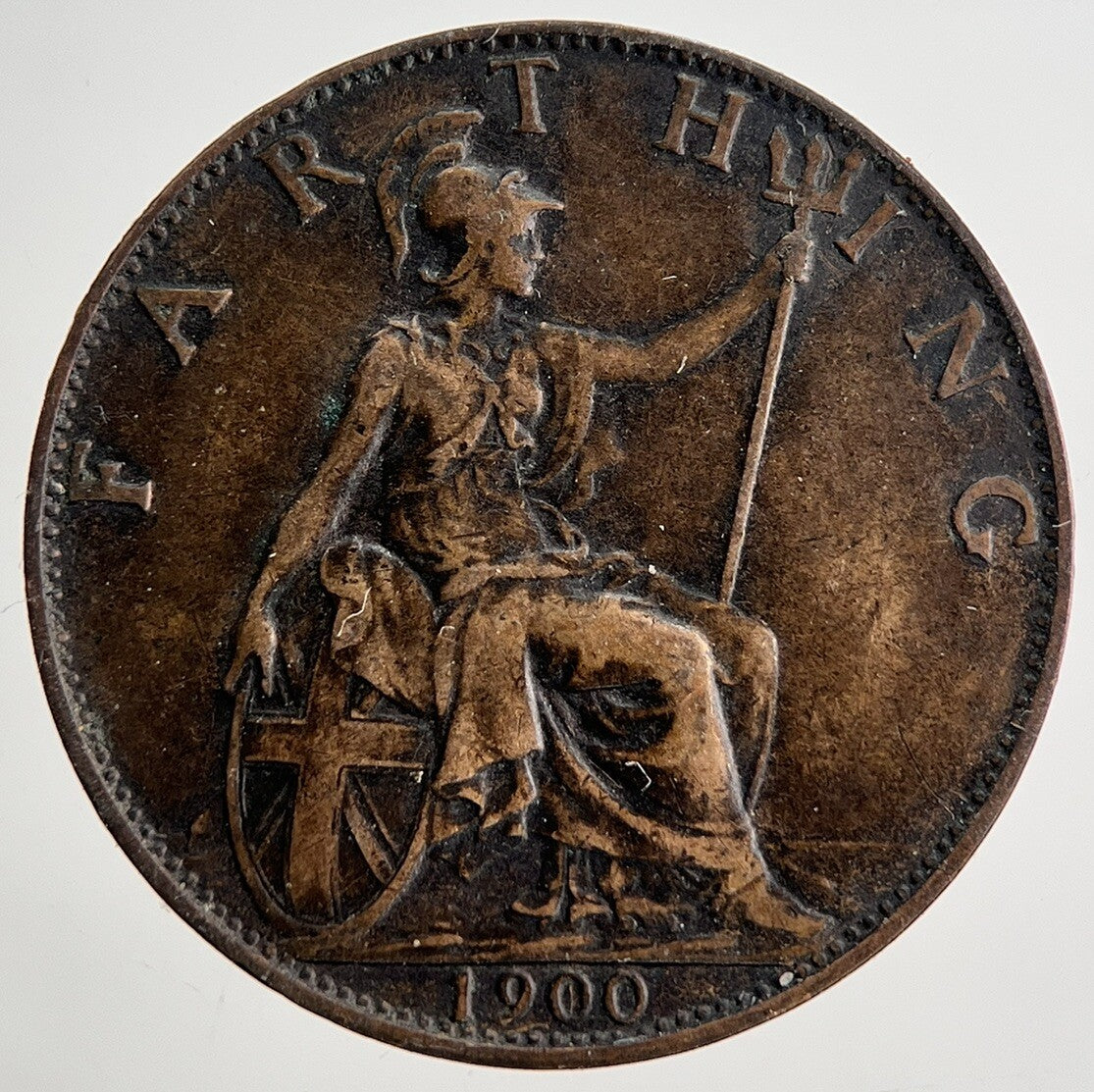 1900 Victoria Farthing Coin | Very High Grade