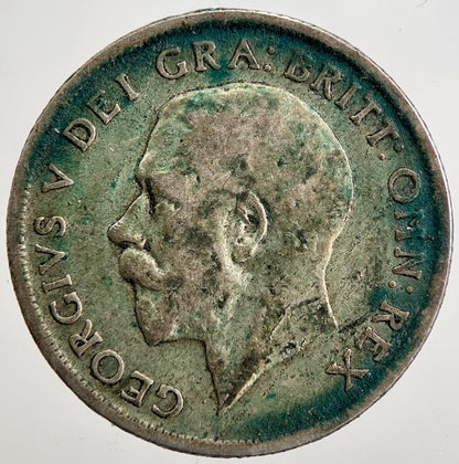 1920 George V Shilling British Silver Coin | Collectable Grade