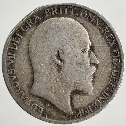 1906 Edward VII Sixpence Silver Coin | Collectable Grade