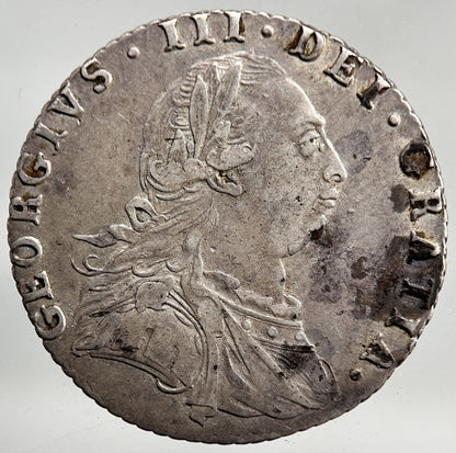 1787 George III 3rd Sixpence Silver Coin | Fine Collectable Grade