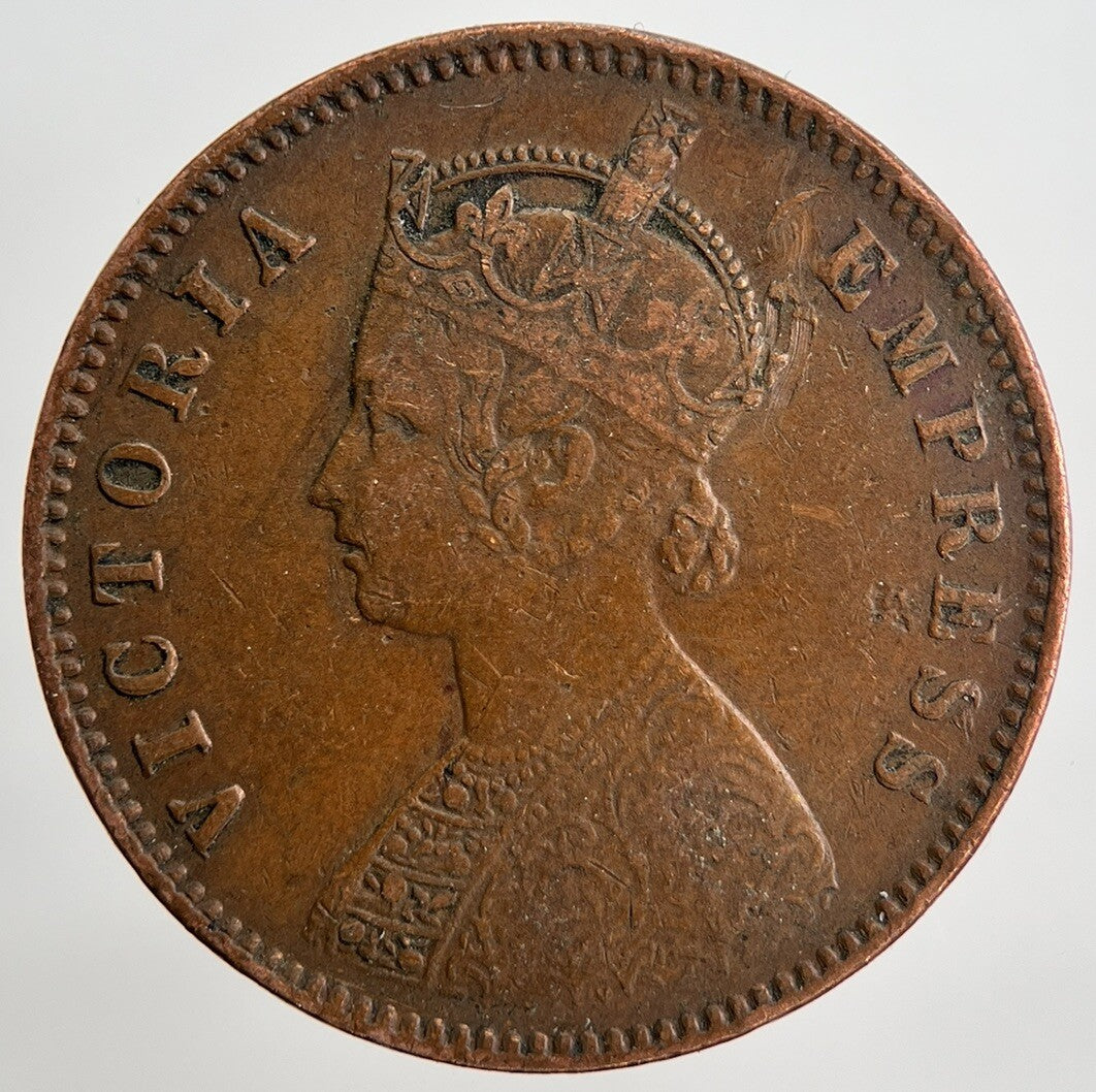 1894 India 1/4 Quarter Anna Coin | Very High Grade