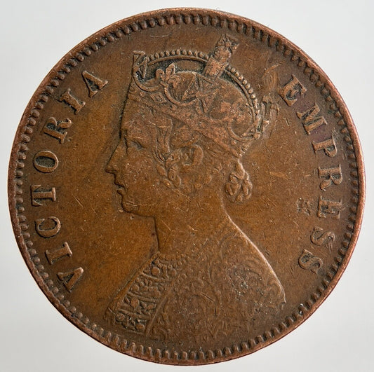 1894 India 1/4 Quarter Anna Coin | Very High Grade